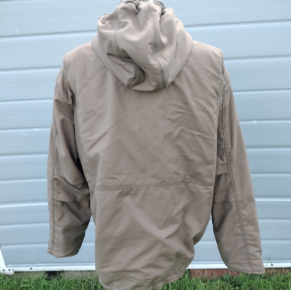 Carhartt Jacket Mens XL Brown Full Swing Cryder Insulated Work 102207 908 - Picture 6 of 14